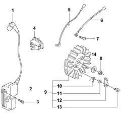 Ignition System for Husqvarna 372XP