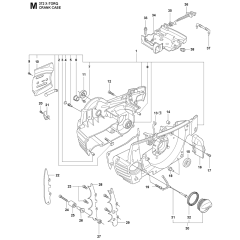 Crankcase Assembly for 372XP