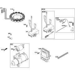 Alternator Assembly for Briggs