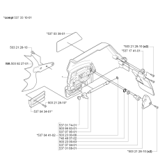 Clutch Cover for Husqvarna 385