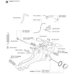 Fuel Tank Assembly for Husqvarna 385