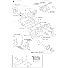 Crankcase Assembly for Husqvarna