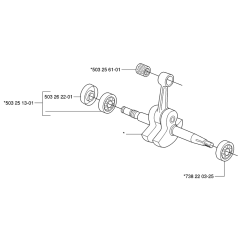 Crankshaft Assembly for 385XP