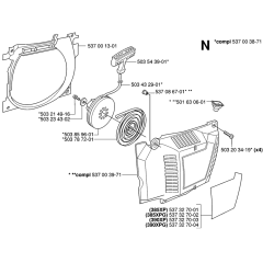 Starter Assembly for 385XP