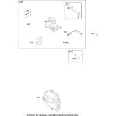 Carburettor Assembly for Briggs