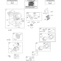 Camshaft, Cylinder & Piston