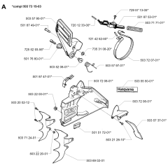 Chain Brake Assembly for 394XP