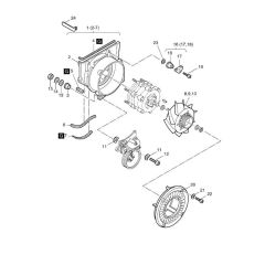 Blower Assembly for Hatz 3L40