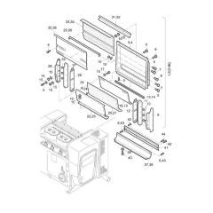 Air Ducting Assembly for Hatz 3L40