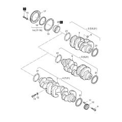 Crankshaft Assembly for Hatz 3L40