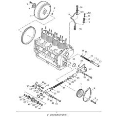 Pulley, Flywheel Assembly