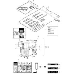 Hatz 3L41C Accessories Assembly