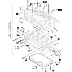Crankcase Assembly for Hatz 3L41C