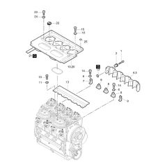Air Ducting Assembly for Hatz 3L43C
