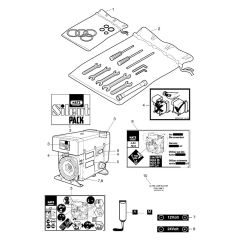 Hatz 3L43C Accessories Assembly