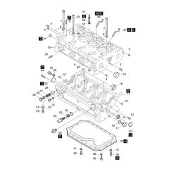 Crankcase Assembly for Hatz 3L43C