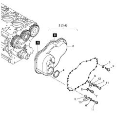 Timing Cover for Hatz 3M41