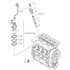 Hatz 3M41 Injection Equipment