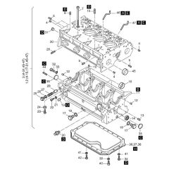 Crankcase for Hatz 3M41