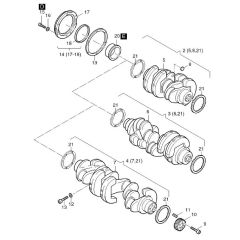 Crankshaft for Hatz 3M41