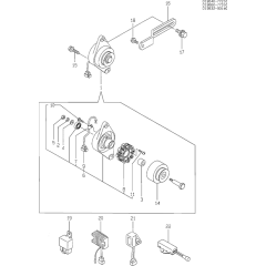 Generator Assembly for Yanmar