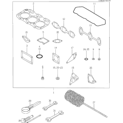 Gasket Set for Yanmar 3TNA72L