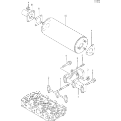 Exhaust Manifold & Silencer