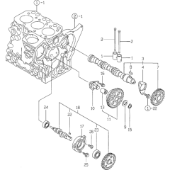 Camshaft & Drive Gear Assembly