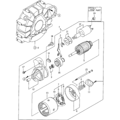 Starting Motor for Yanmar 3TNE68