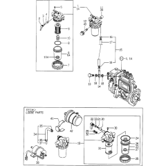 Fuel Line Assembly for Yanmar