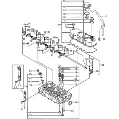 Cylinder Head & Bonnet Assembly