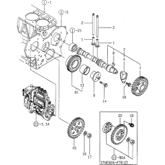 Camshaft & Driving Gear Assembly