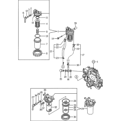 Fuel Line Assembly for Yanmar