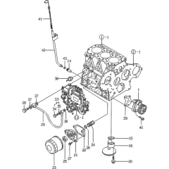 Oil System Assembly for Yanmar