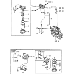Fuel Line Assembly for Yanmar