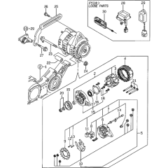 Generator Assembly for Yanmar
