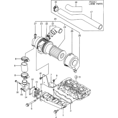 Suction Manifold & Air Cleaner