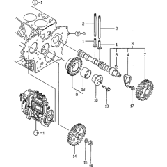 Camshaft & Gear Assembly