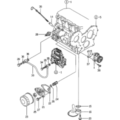 Oil System for Yanmar 3TNE88