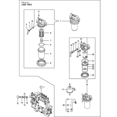 Fuel Line Assembly for Yanmar