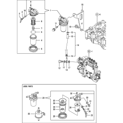 Fuel Line Assembly for Yanmar