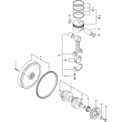 Crankshaft & Piston Assembly