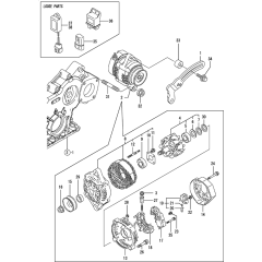 Generator Assembly for Yanmar