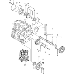 Camshaft & Driving Gear Assembly