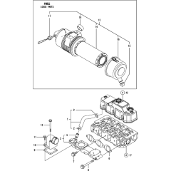 Suction Manifold & Air Cleaner