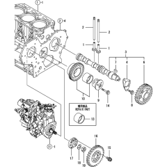 Camshaft & Gear Assembly
