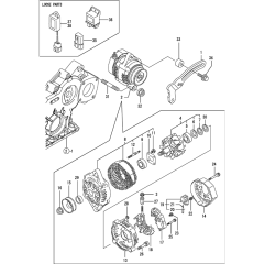Generator Assembly for Yanmar