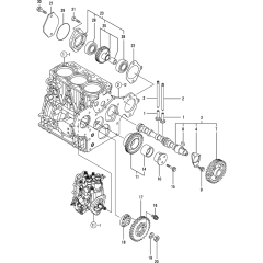 Camshaft & Gear Assembly