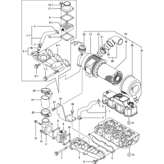 Suction Manifold & Air Cleaner
