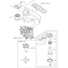 Fuel Pipe Assembly for Yanmar